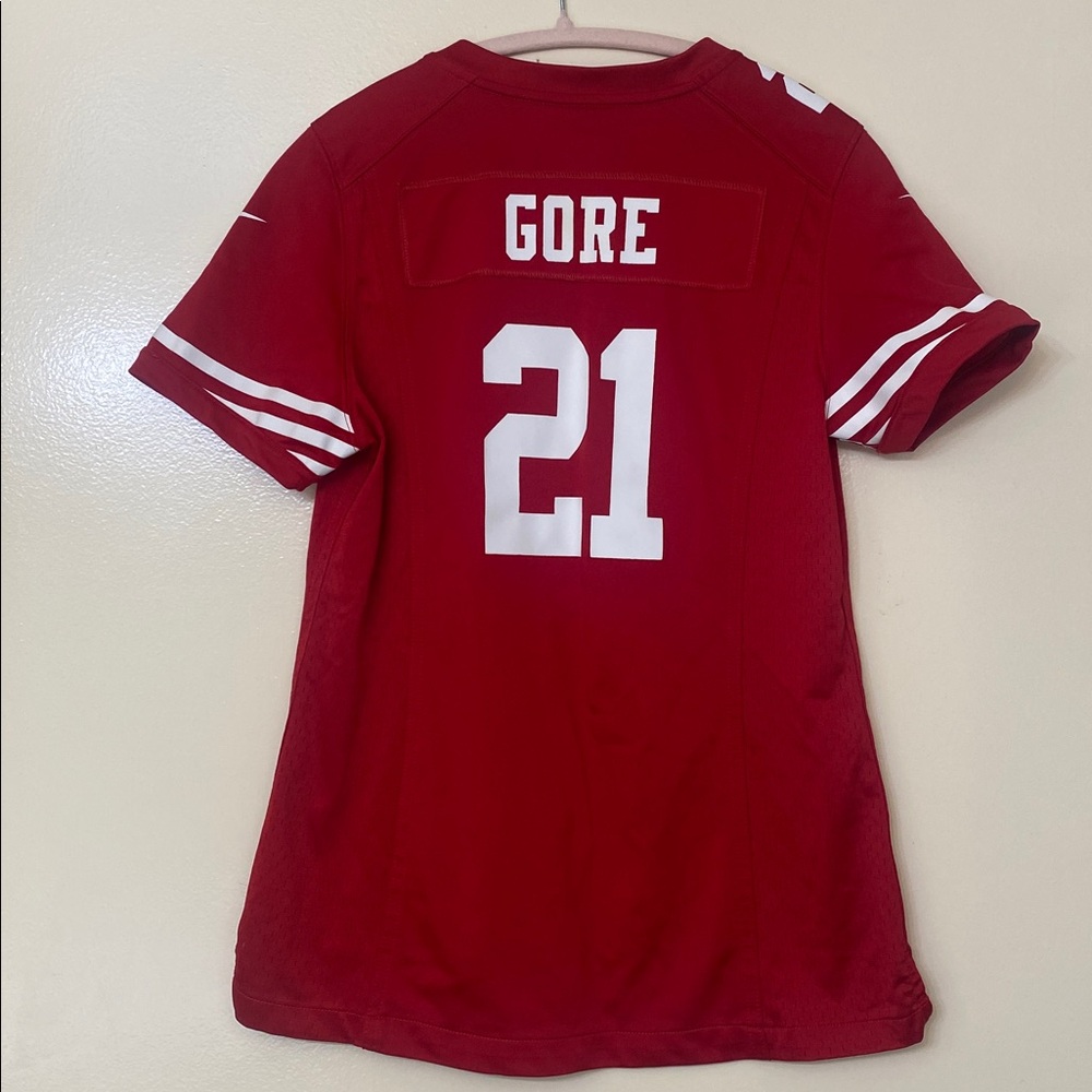 NFL 49ers Red Jersey with Super Bowl Patch - Picture 4 of 5